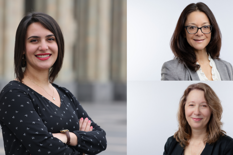 Armineh Babikian, Yani Hamdani and Janet Parsons