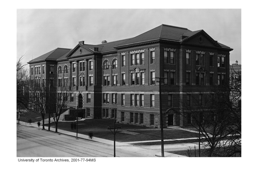 The Mining and Chemistry Building on College Street circa 1906 