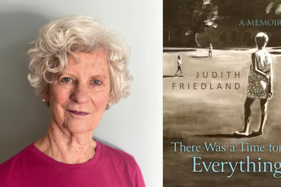 Judith Friedland and her book (There Was A Time for Everything)