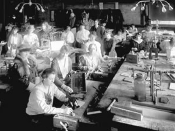 First Ward Aides course in the U of T Mining Building